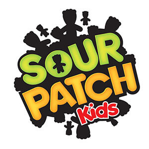 Sour patch kids logo, client of social media agency The Social Element